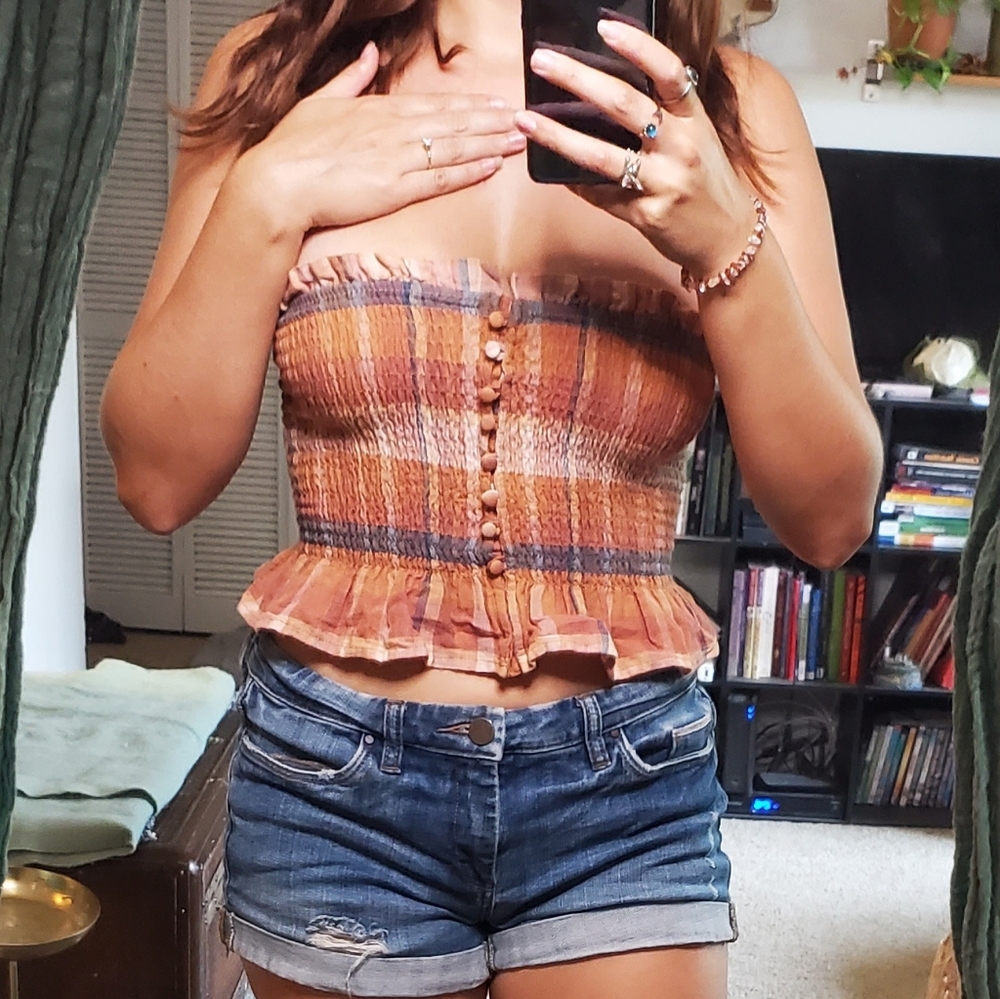 Cottage core crop top